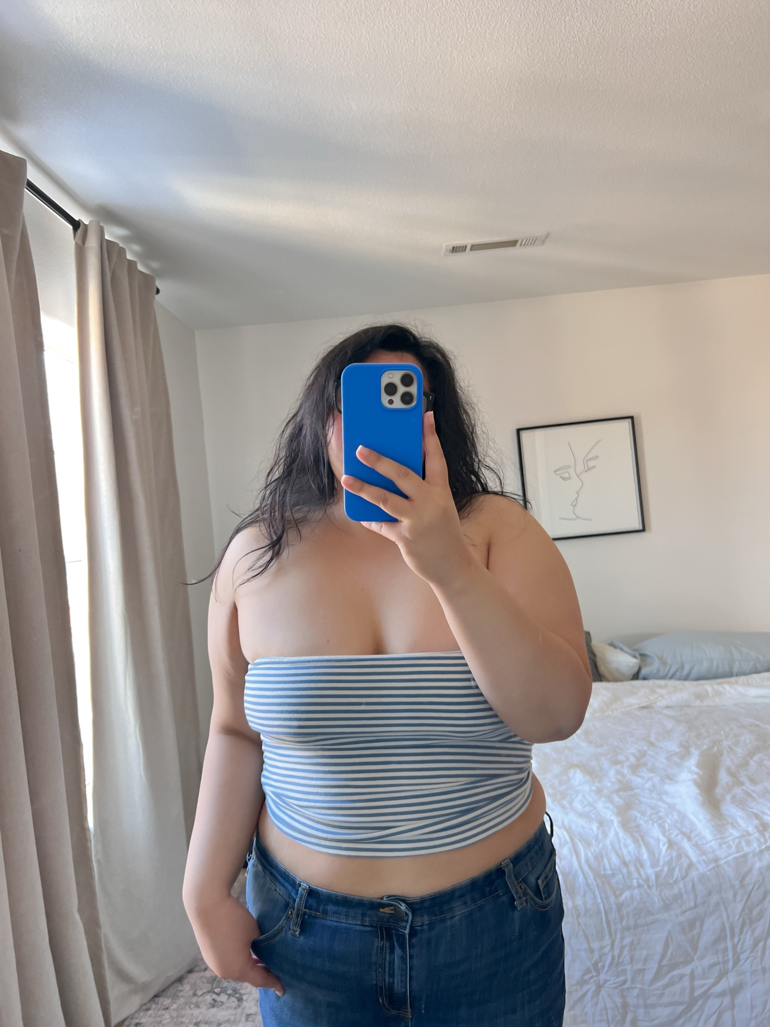 Wearing XL in tube top 

#LTKWatchNow #LTKSaleAlert #LTKPlusSize