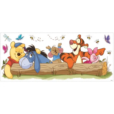Winnie the Pooh Outdoor Fun Giant Wall Decal | Wayfair North America