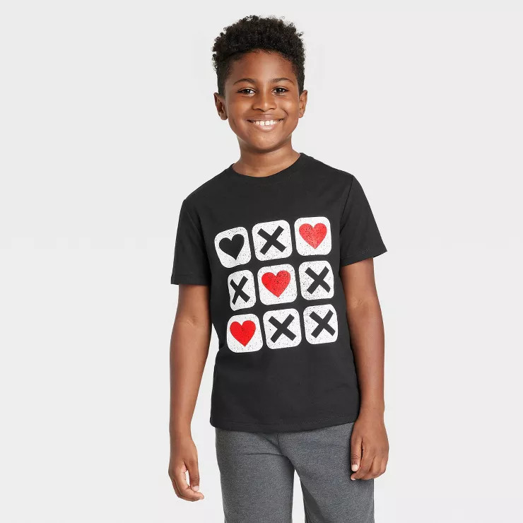 Boys' Valentine's Day Short Sleeve Graphic T-Shirt - Cat & Jack™ | Target
