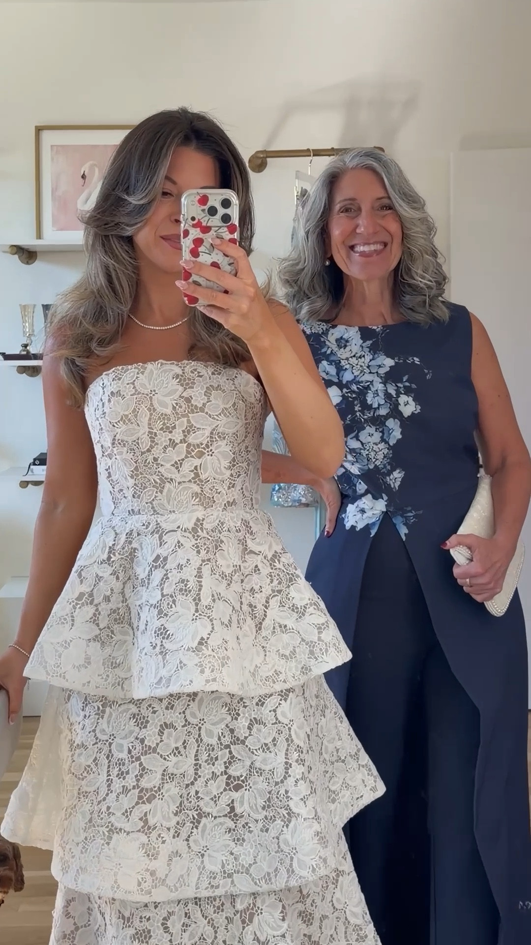 Mom and me bridal and spring wedding guest dresses

Wearing my usual small/2
Mom wears a medium/6

Electric picks code: emerson20

Wedding guest
Formal event
Bridal look
Spring event
Mother of the bride
Lace
Floral
Special occasion

#LTKWedding #LTKSeasonal #LTKootd