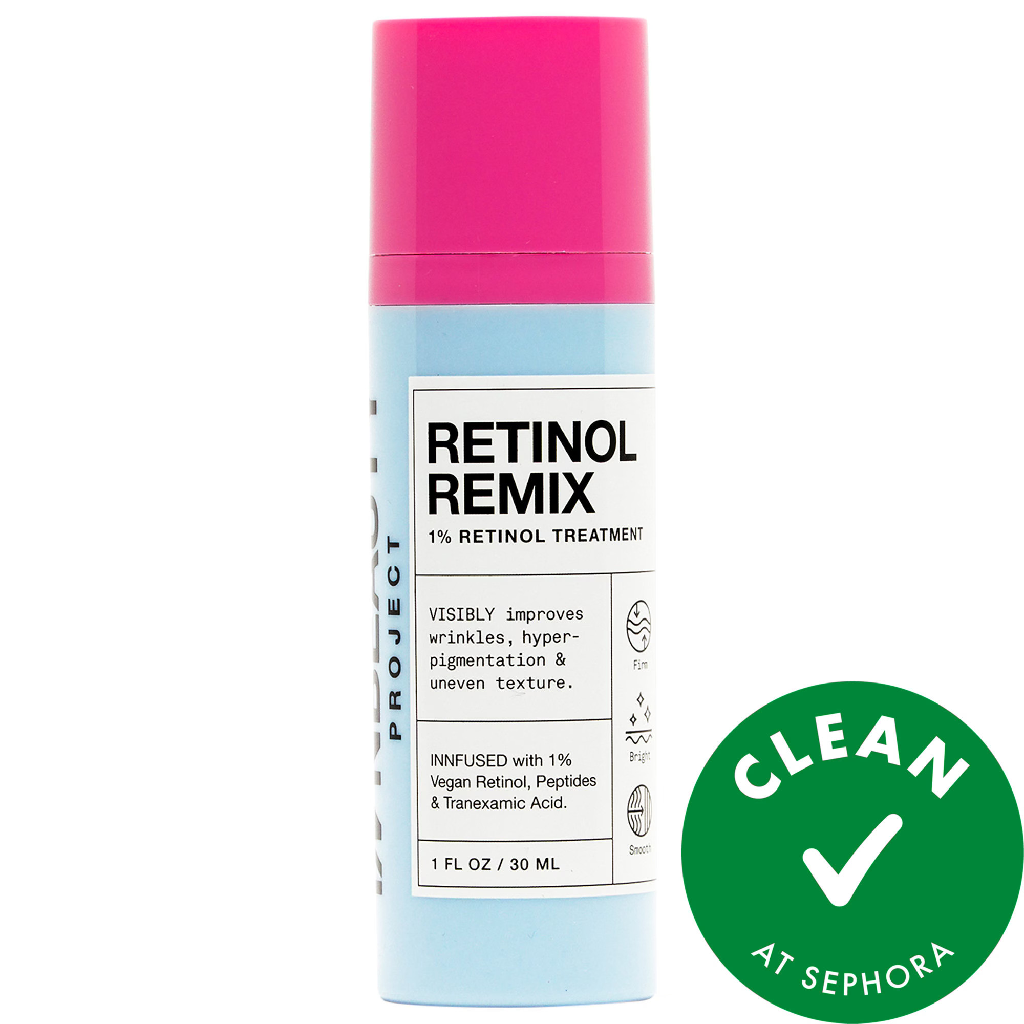 iNNBEAUTY PROJECT SOIN AU RÉTINOL REMIX 1 % DE RÉTINOL Avec peptide et acide tranexamique | Sephora (US)