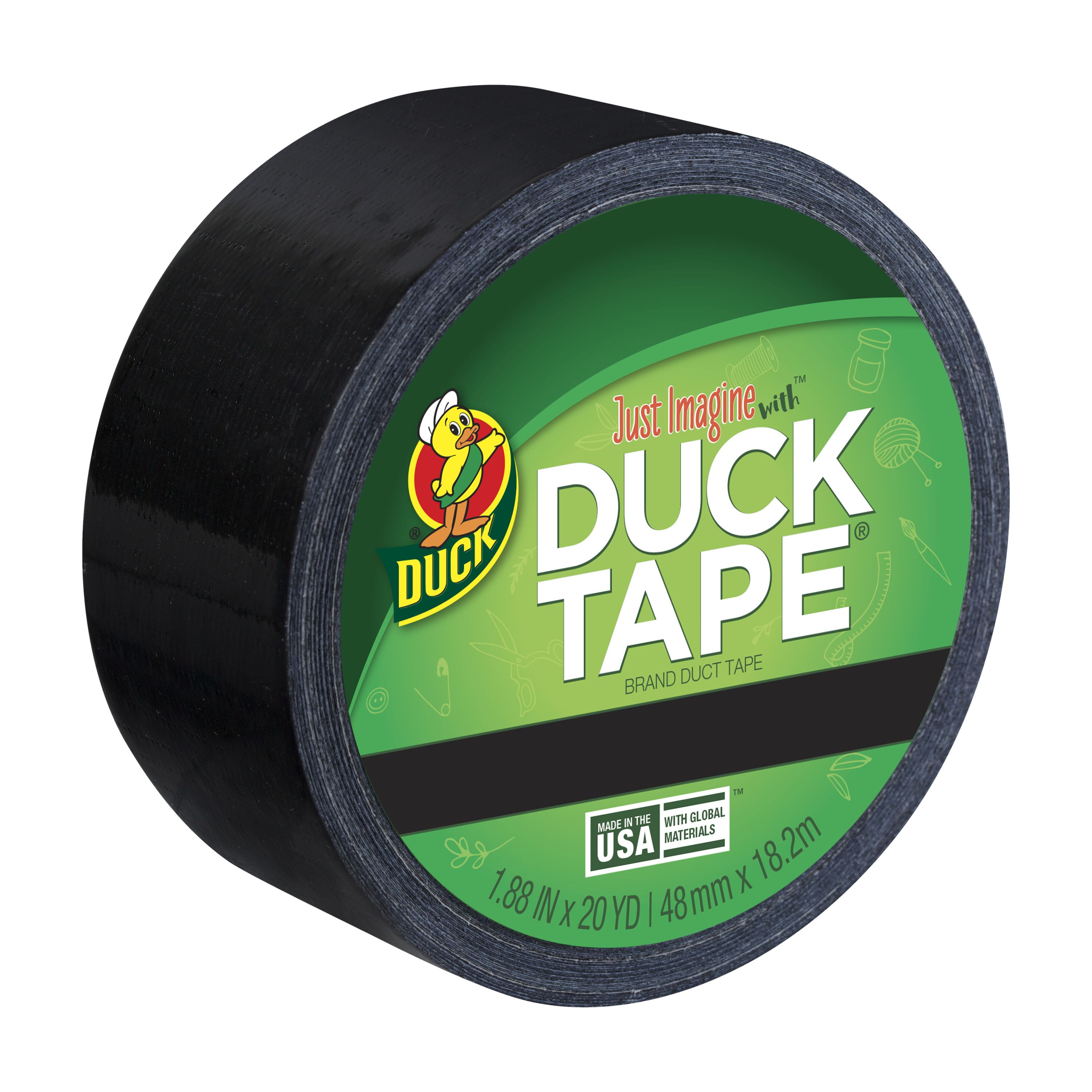 Color Duck Tape Brand Duct Tape, 1.88 in. x 20 yd., Midnight Madness | Walmart (US)