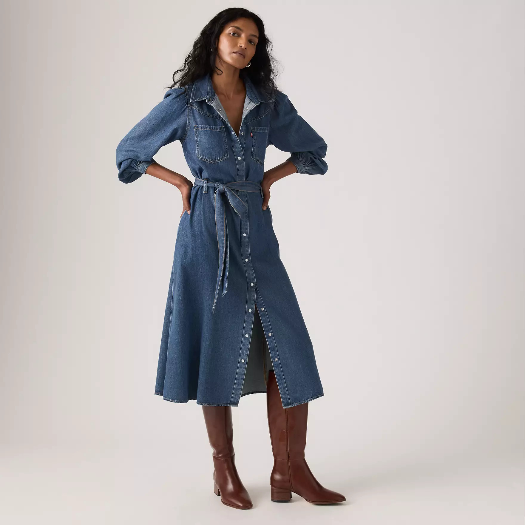 Journey Long Sleeve Lightweight Maxi Dress | Levi's EU