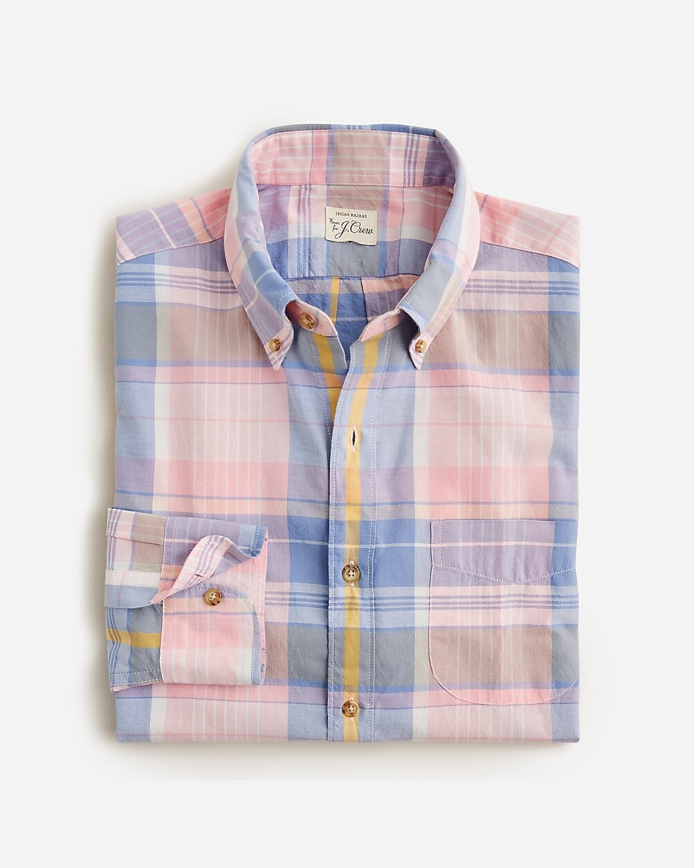 Indian madras shirt in cotton | J. Crew US
