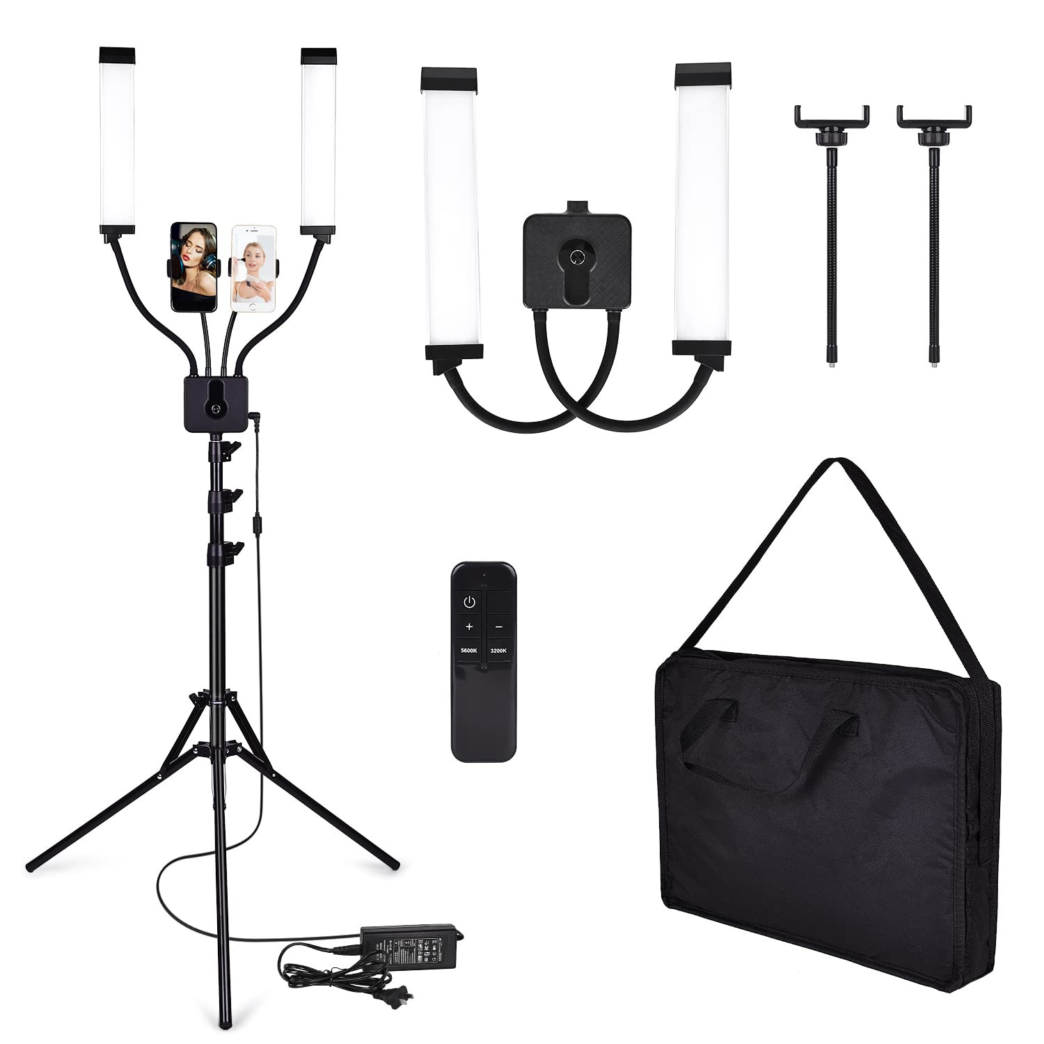 Lash Lamp for Eyelash Extensions, CENOZ 5800LM Esthetician Light for Lash Extensions with Tripod ... | Amazon (US)