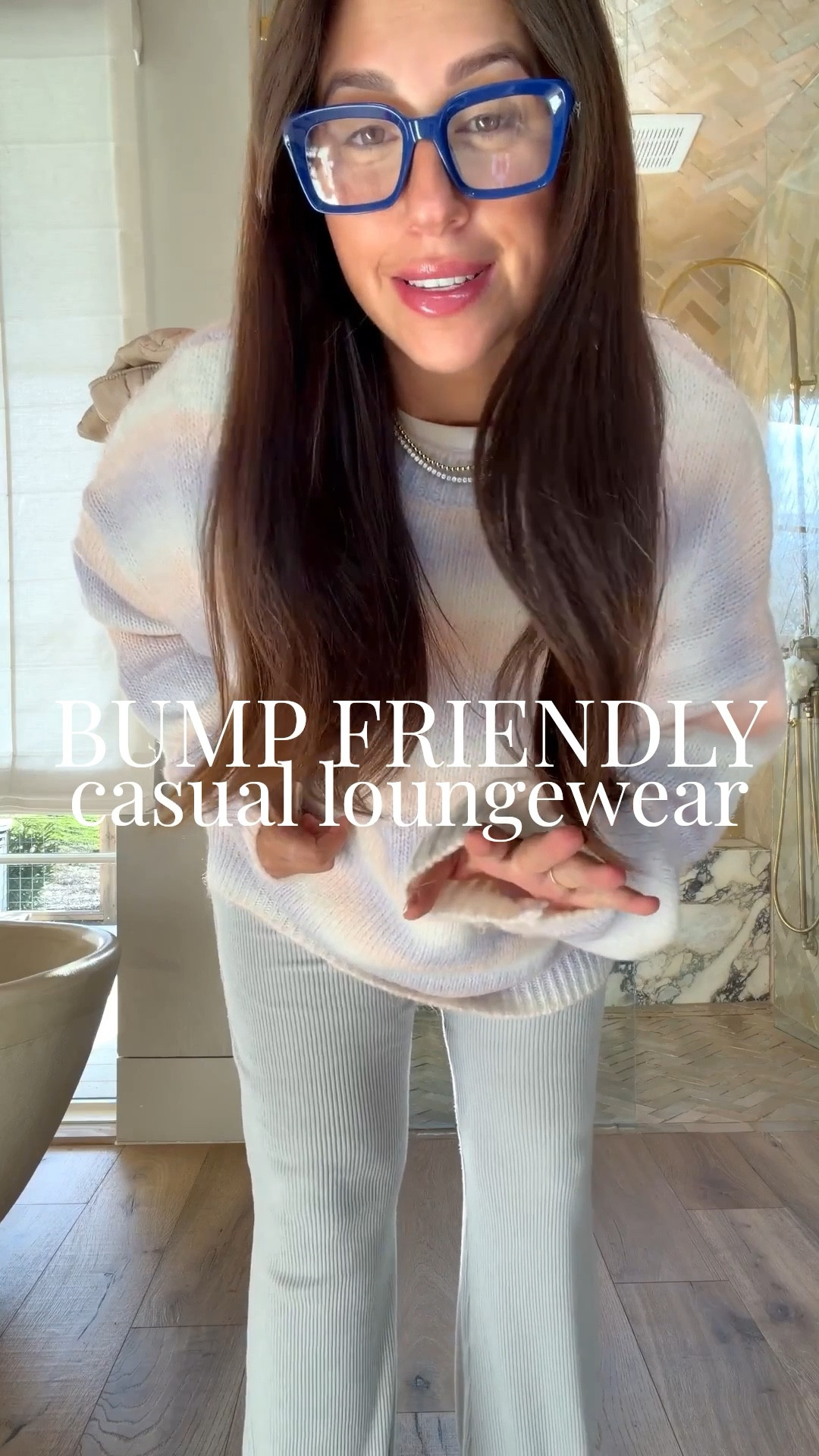 Little ootd, running around with Vivi today! Super cold in Nash but want to give light and fun vibes with the sweater lol

Sweater: large 
Pants: large 

casual style, Nordstrom sweater, sweatpants, fold overpants, sweater, striped sweater, loungewear, bump friendly, mom of 3, Nashville, Dede Raad, dress up buttercupp

#LTKmomlife #LTKBump #LTKootd