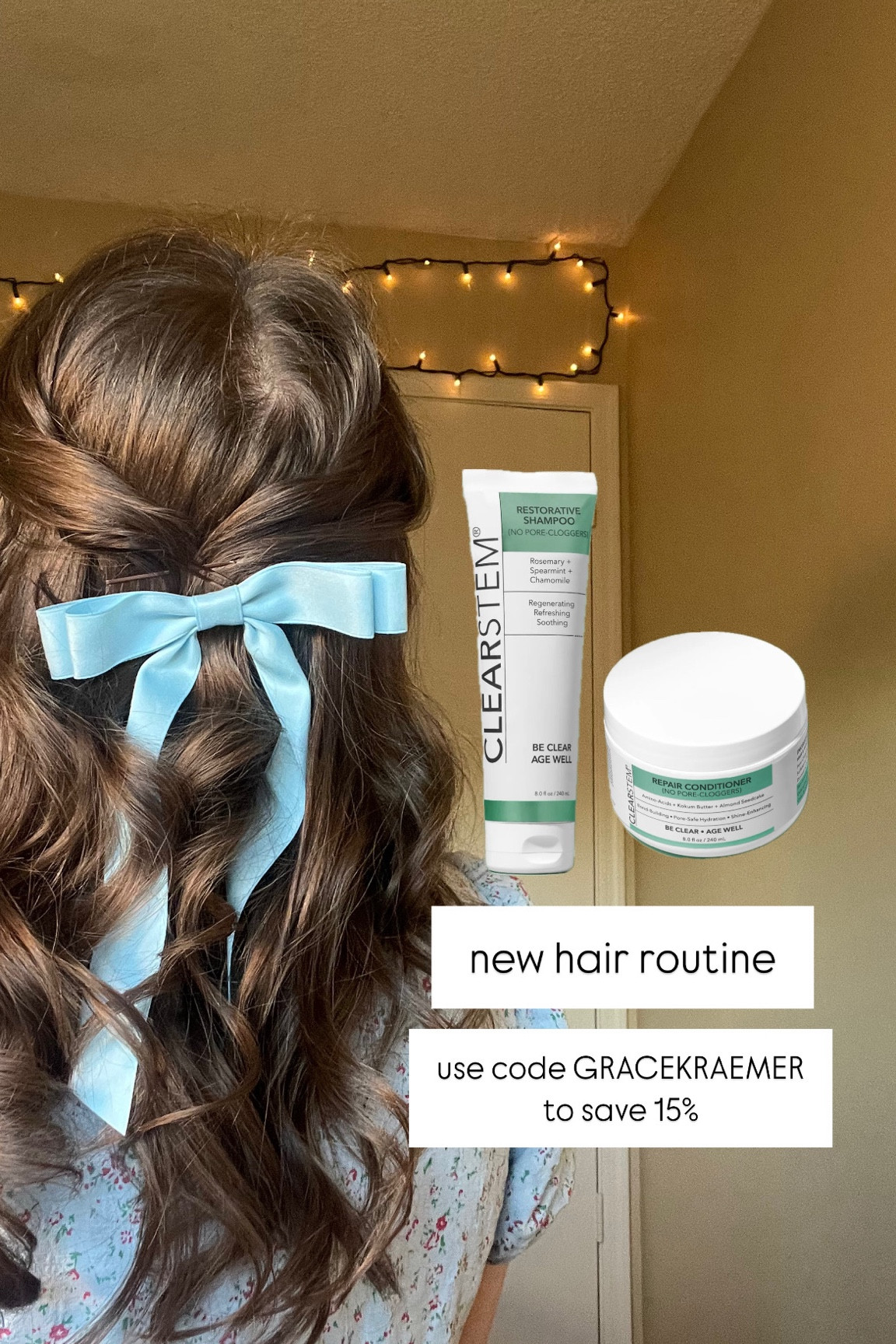 new clean haircare routine from clearstem - use code GRACEKRAEMER to save!



#LTKFindsUnder100 #LTKBeauty #LTKStyleTip