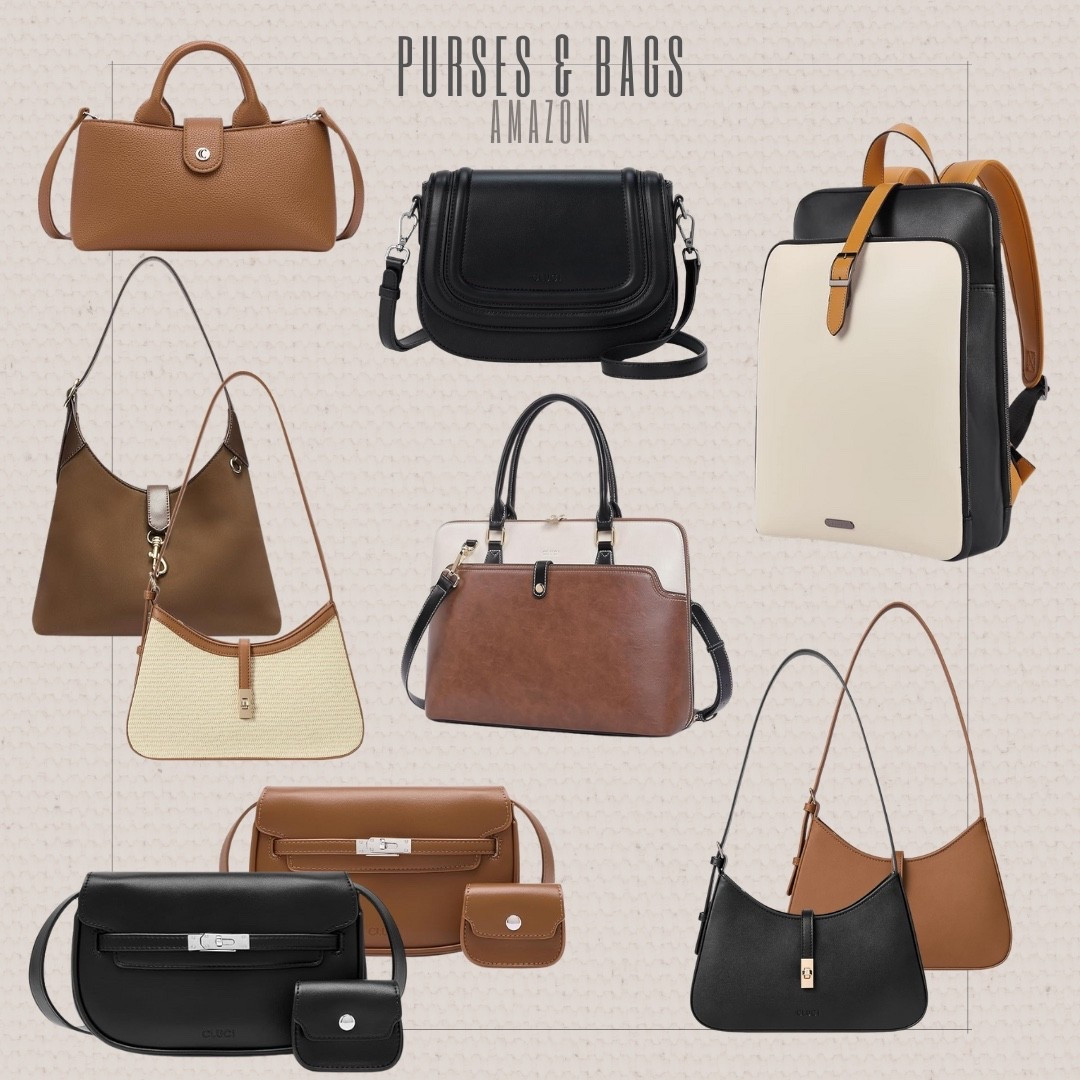 Amazon purses and bags I keep reaching for. Chic everyday handbags, crossbody bags, totes, and backpacks that look elevated but are practical, affordable, and easy to style with daily outfits. Neutral colors that work year round.
 Amazon purses, Amazon handbags, everyday bags, crossbody bag, tote bag, neutral handbags, work bag, travel purse, affordable handbags, wardrobe essentials, Amazon fashion finds

#LTKOver40 #LTKgrwm #LTKootd