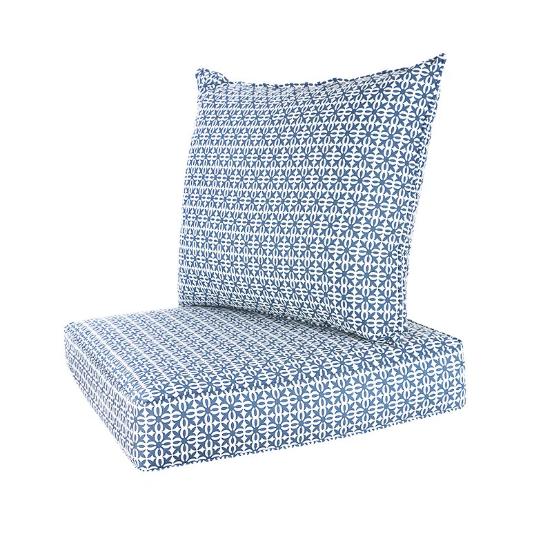 Outdoor/Indoor Chair Cushion Set, Deep Seat Patio Furniture Replacement Cushions | Wayfair | Wayfair North America