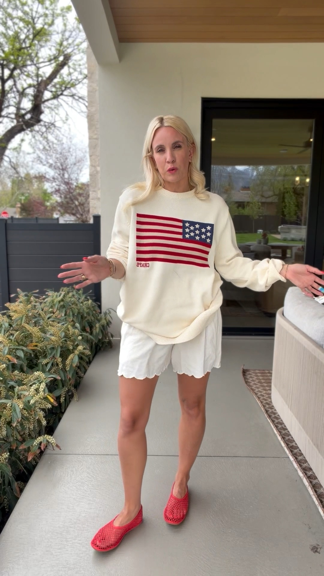 This sweater is on sale for $9! I sized up to a large to get this fit! 

#LTKgrwm #LTKootd #LTKmomlife