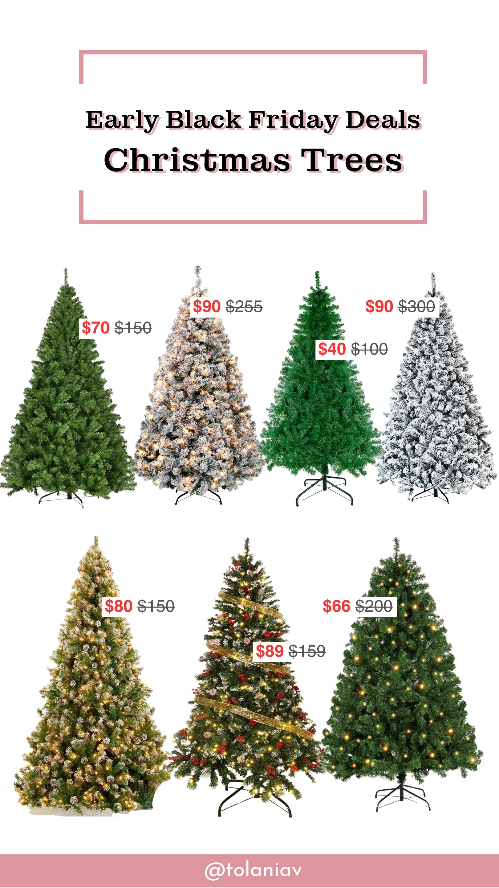 Early Black Friday magic is here, and Walmart's Christmas trees are ready to shine—without the splurge! Get ahead on decking the halls with these fab finds. 🎄✨                         
                       Walmart Black Friday deals, early Black Friday, Christmas tree sale, holiday savings, Black Friday shopping, Christmas decor, festive deals, affordable Christmas trees, holiday home decor, holiday sales. 

 #LTKHoliday #LTKHome #LTKSaleAlert