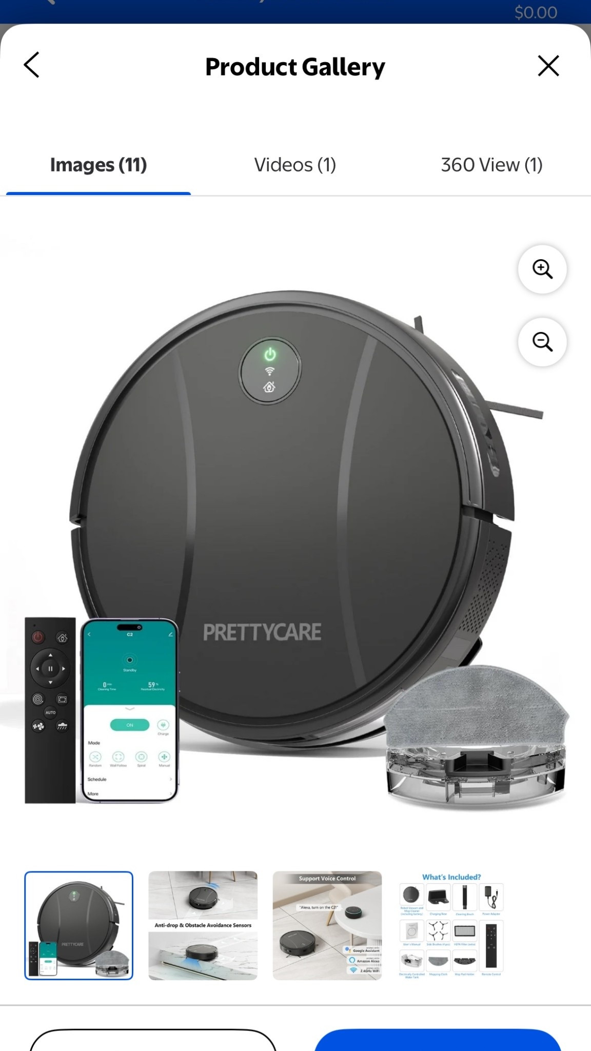 Robo vac mop on sale for only $85!

#LTKFindsUnder100 #LTKHome #LTKSaleAlert