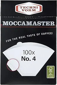 Technivorm Moccamaster #4 White Paper Filters, 100-count per box | Amazon (US)
