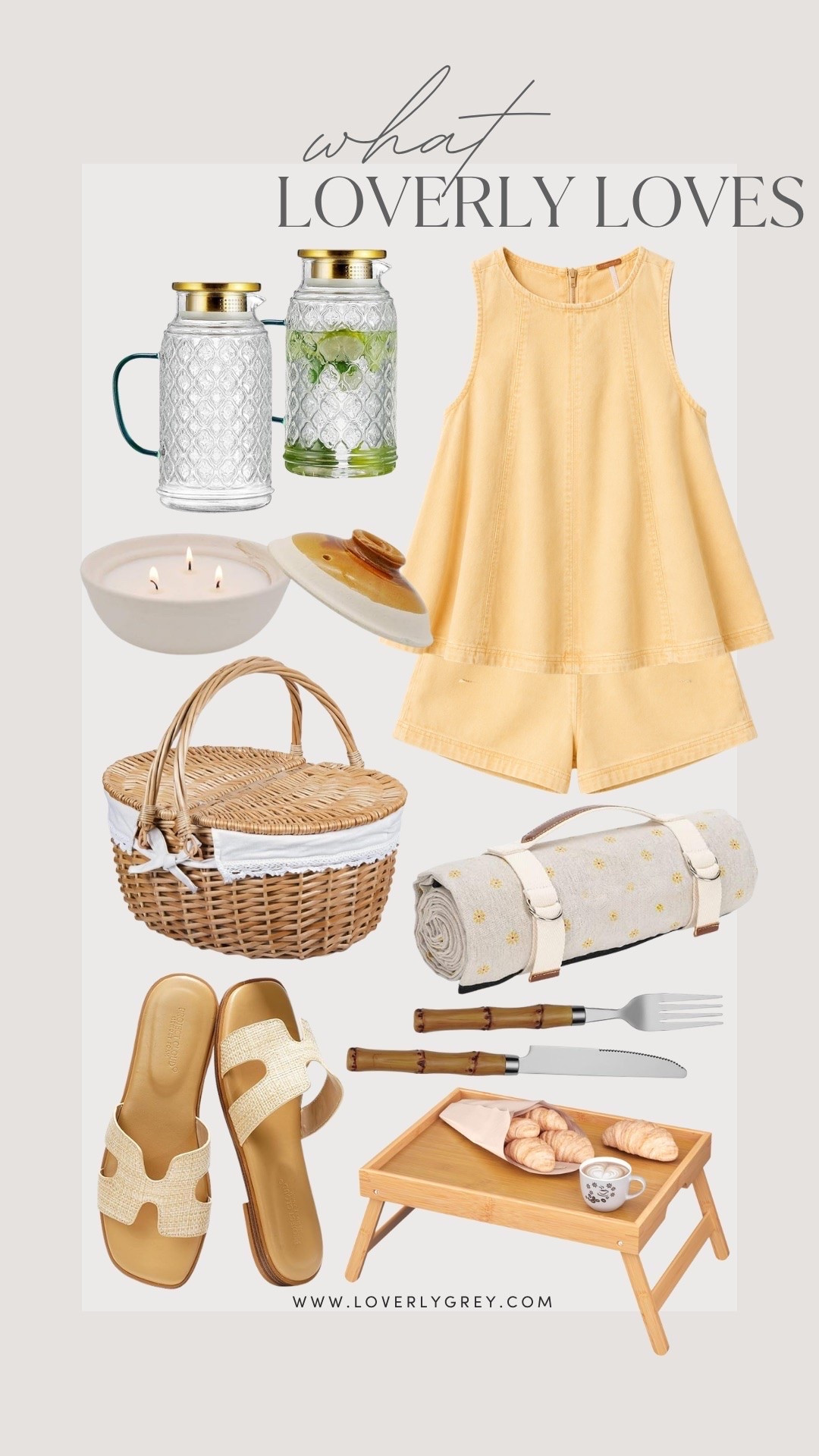 Okay these finds from Amazon! 👏🏻 This warm weather makes me want to go on picnics and these are the essentials for an aesthetic setup plus keeping the bugs away!

Loverly grey, Amazon finds, free people denim set, picnic basket, citronella candle, hosting finds, outdoor patio setup

#LTKSeasonal