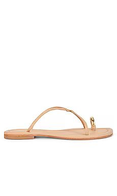 Jeffrey Campbell Pacifico Sandal in Beige Gold from Revolve.com | Revolve Clothing (Global)