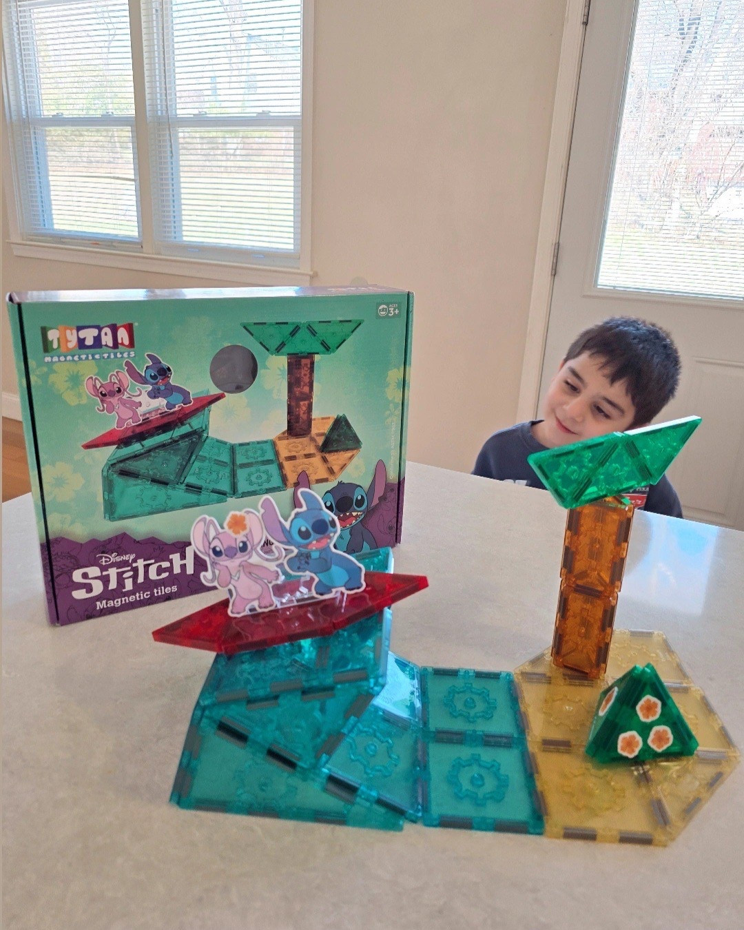 Riding the waves 🌊 

Love the Disney collection from Tytan magnetic tiles 😍 Frankie and I had so much fun putting together this Stitch set. 

Are you excited for the new Lilo & Stitch movie coming out this May?

#LTKKids #LTKFindsUnder50 #LTKFamily