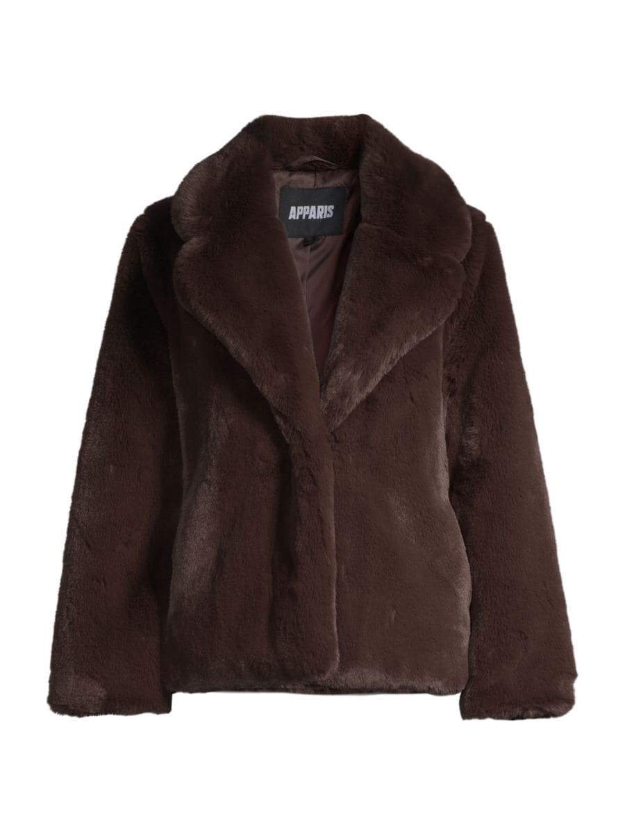 Apparis Milly Faux Fur Short Jacket | Saks Fifth Avenue