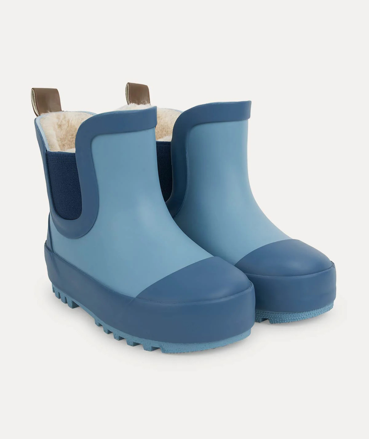 Short Rain Boot - Cornflower/ Bark Mix | KIDLY