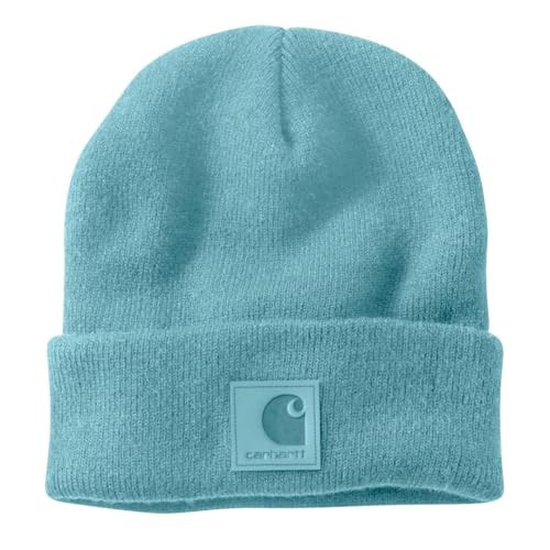Carhartt Men's Knit Beanie, Dusted Aqua, One Size | Amazon (US)