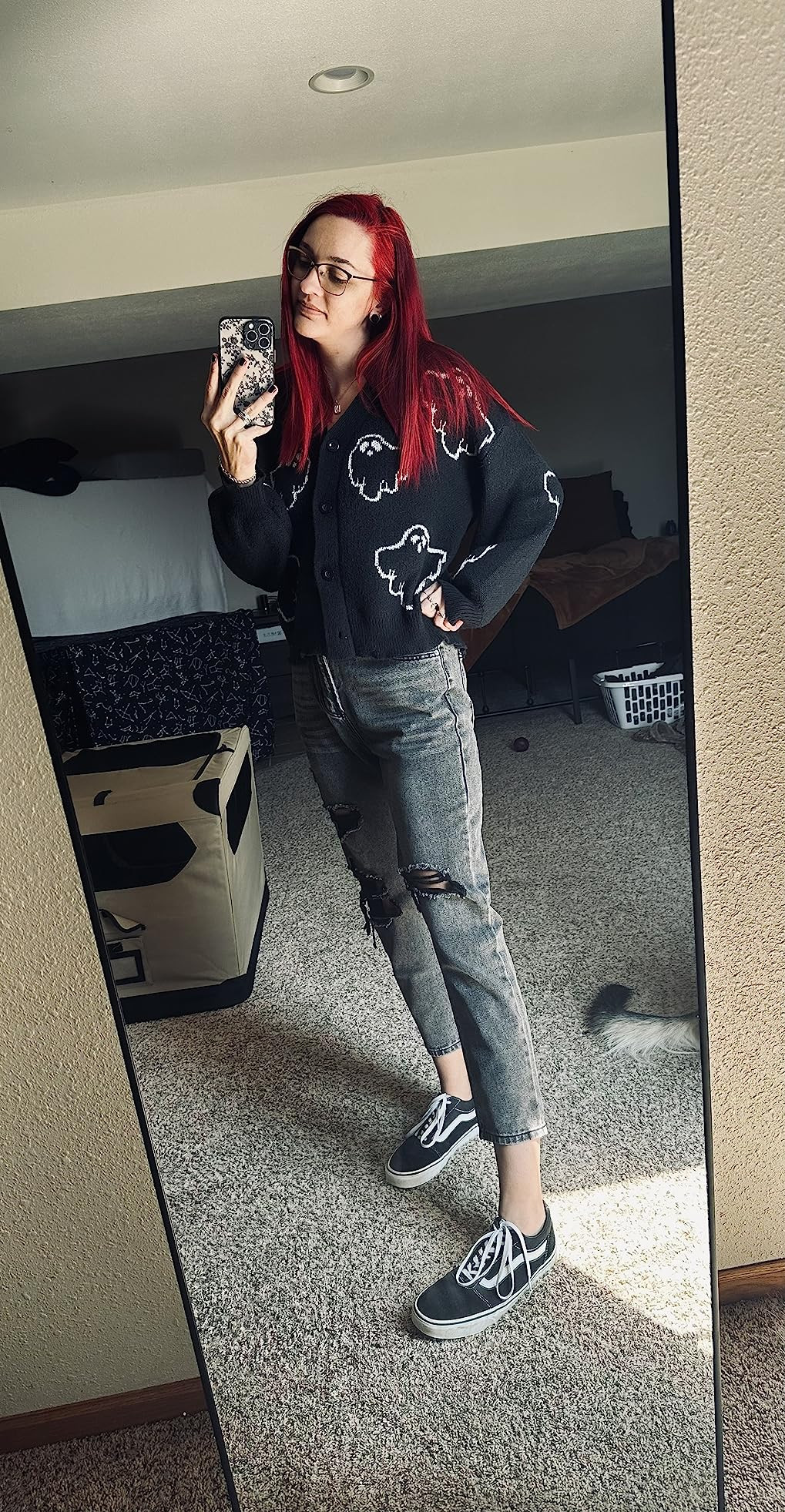 MIRUO Over The Door, Wall Mirror Dressing Make Up Full Length Hanging, Polystyrene Frame for Bath... | Amazon (US)