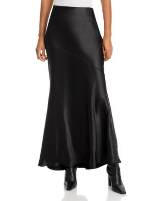 AQUA Maxi Slip Skirt - Exclusive  | Bloomingdale's Women | Bloomingdale's (US)