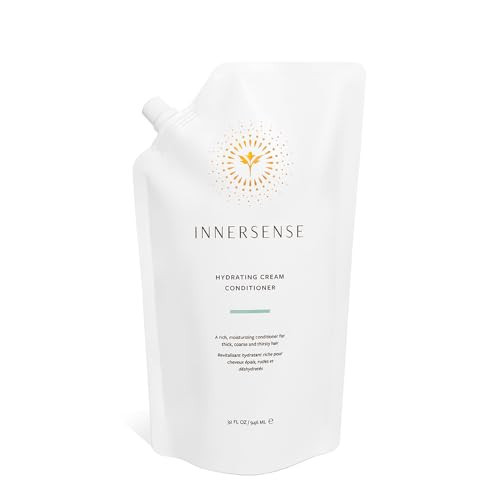 INNERSENSE Organic Beauty - Natural Hydrating Cream Conditioner | Non-Toxic, Cruelty-Free, Clean Haircare (32 oz Refill Pouch) | Amazon (US)