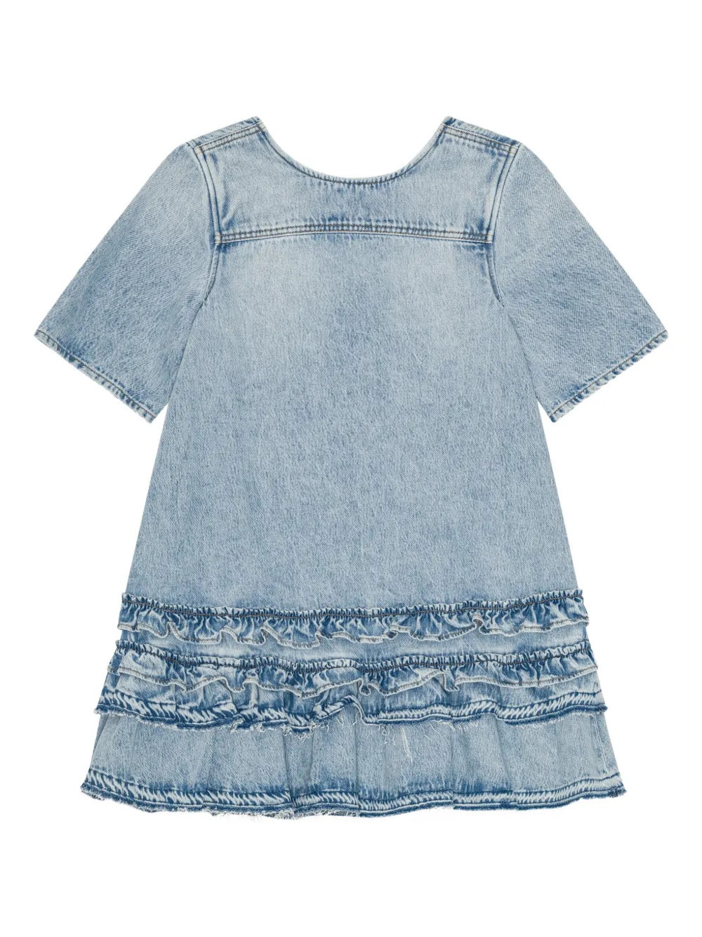 GANNI denim dress - Blue | Farfetch Global