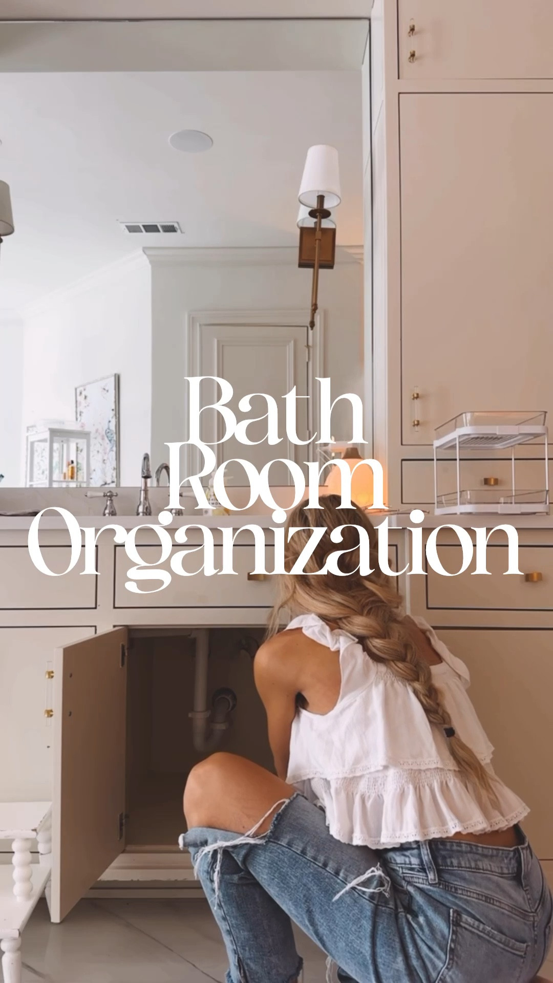 Bathroom organization 

#LTKsalealert #LTKVideo #LTKhome