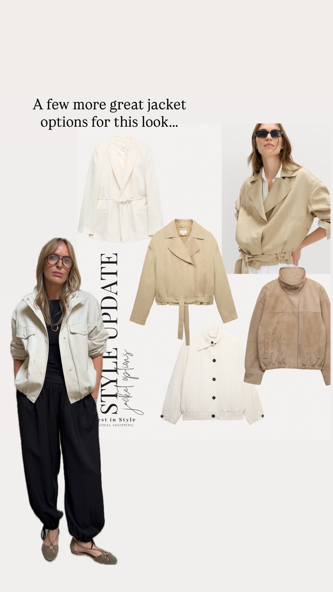 Sharing a few more jacket options for this look …. 

M&S

#LTKsummer #LTKdatenight #LTKtravel