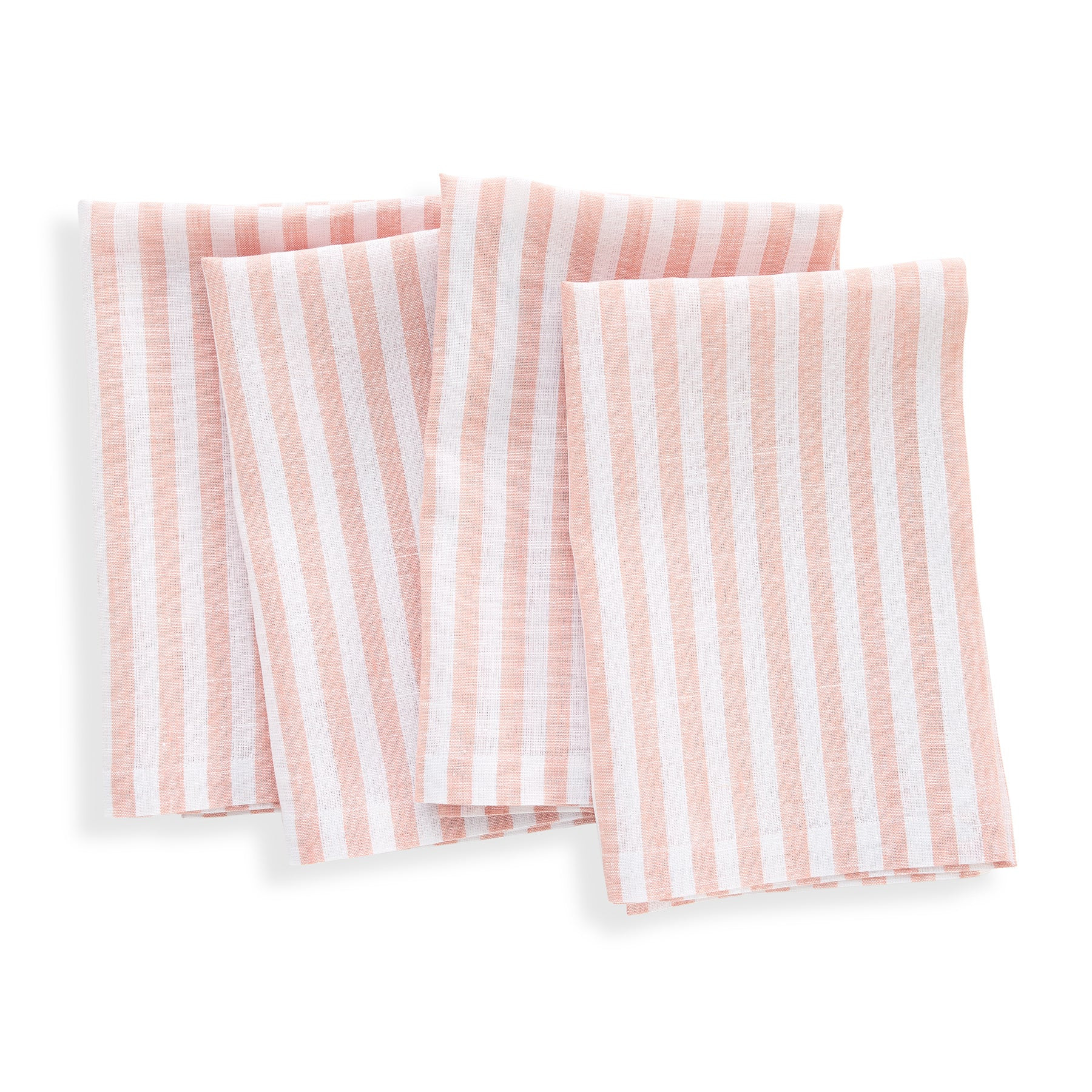 Amalfi Stripe Linen Napkins, Set of 4 | Solino Home