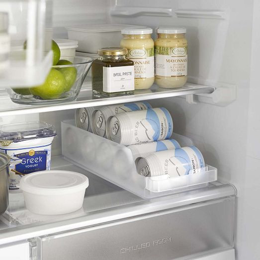 Yamazaki Refrigerator Organizer Drink Bin | West Elm (US)