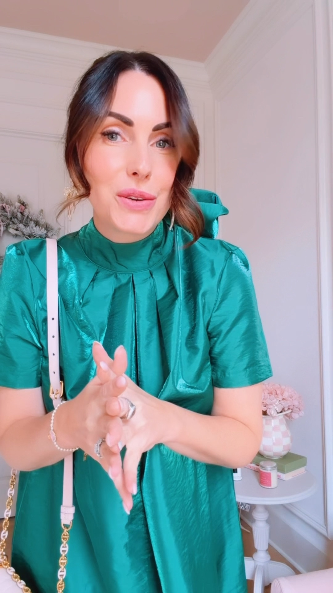 Let’s get ready for a festive holiday party - afternoon tea at the Waldorf for the prime video premier of Oh what fun, starring michelle pfeifer!! 

#LTKHoliday #LTKgrwm #LTKmomlife