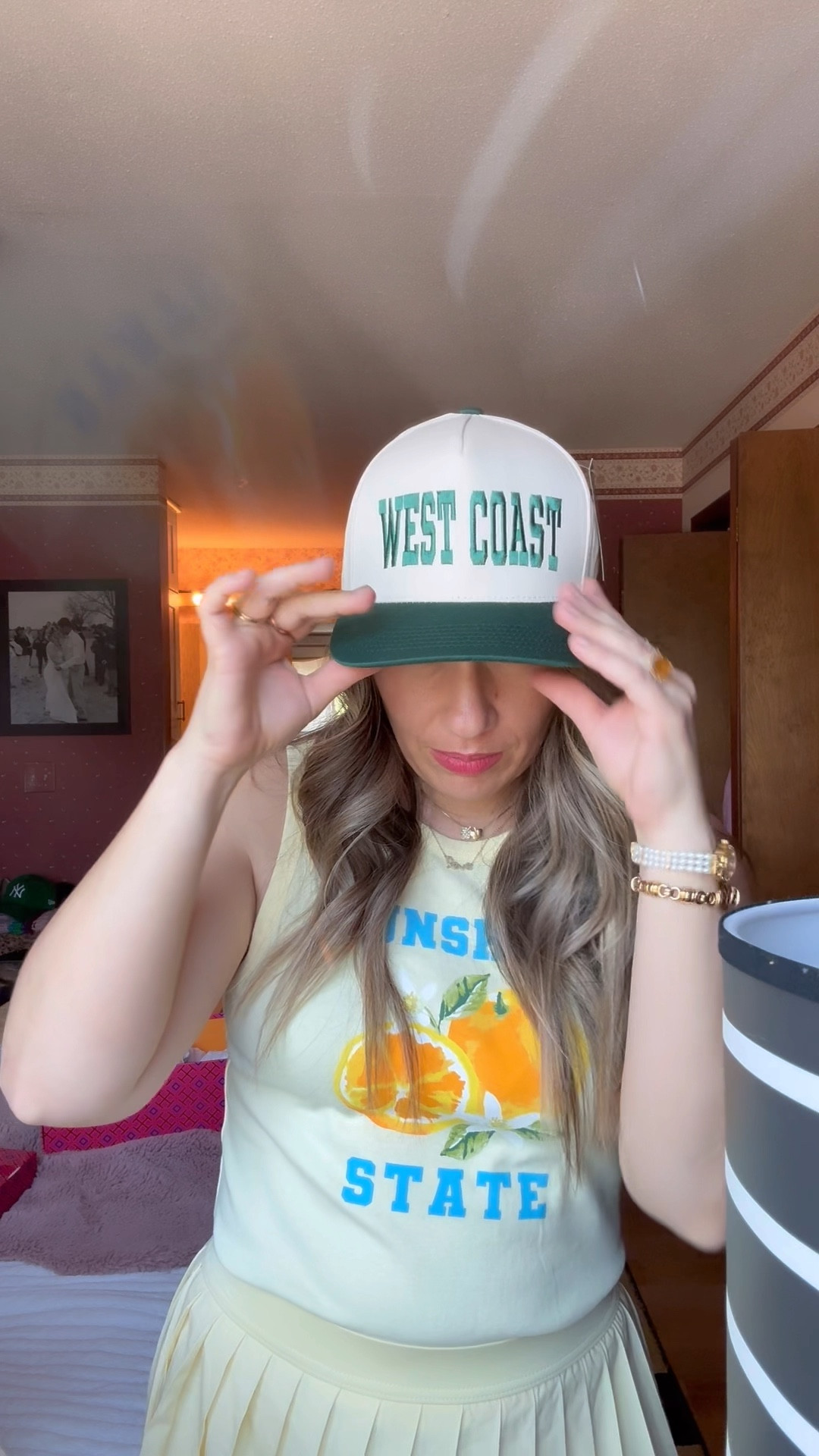 West Coast baby!🌊 I love this but I feel like most hats look weird on me. Should I keep? Or return??

#westcoast #truckerhat #fashion #dopaminedressing

#LTKHome #LTKFindsUnder50 #LTKFindsUnder100