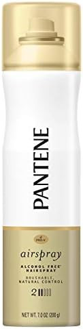 Pantene Pro-V Level 2 Ultra-Lightweight Airspray Hairspray for Smooth Finish, 7 oz | Amazon (US)
