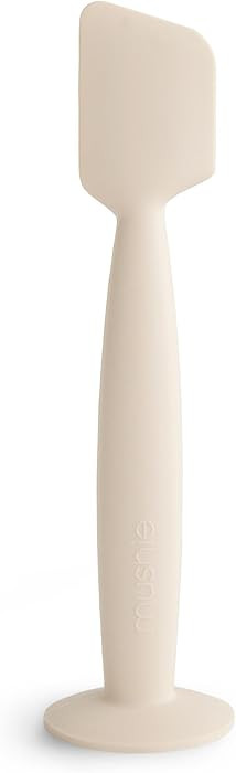 mushie Diaper Cream Applicator Soft Silicone with Suction Base (Shifting Sand) | Amazon (US)