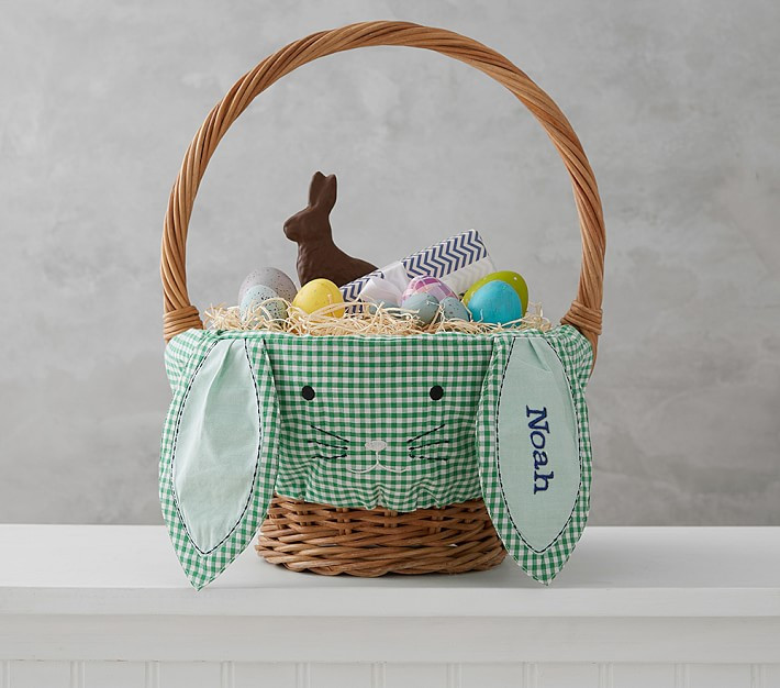Liner With White Basket | Pottery Barn Kids