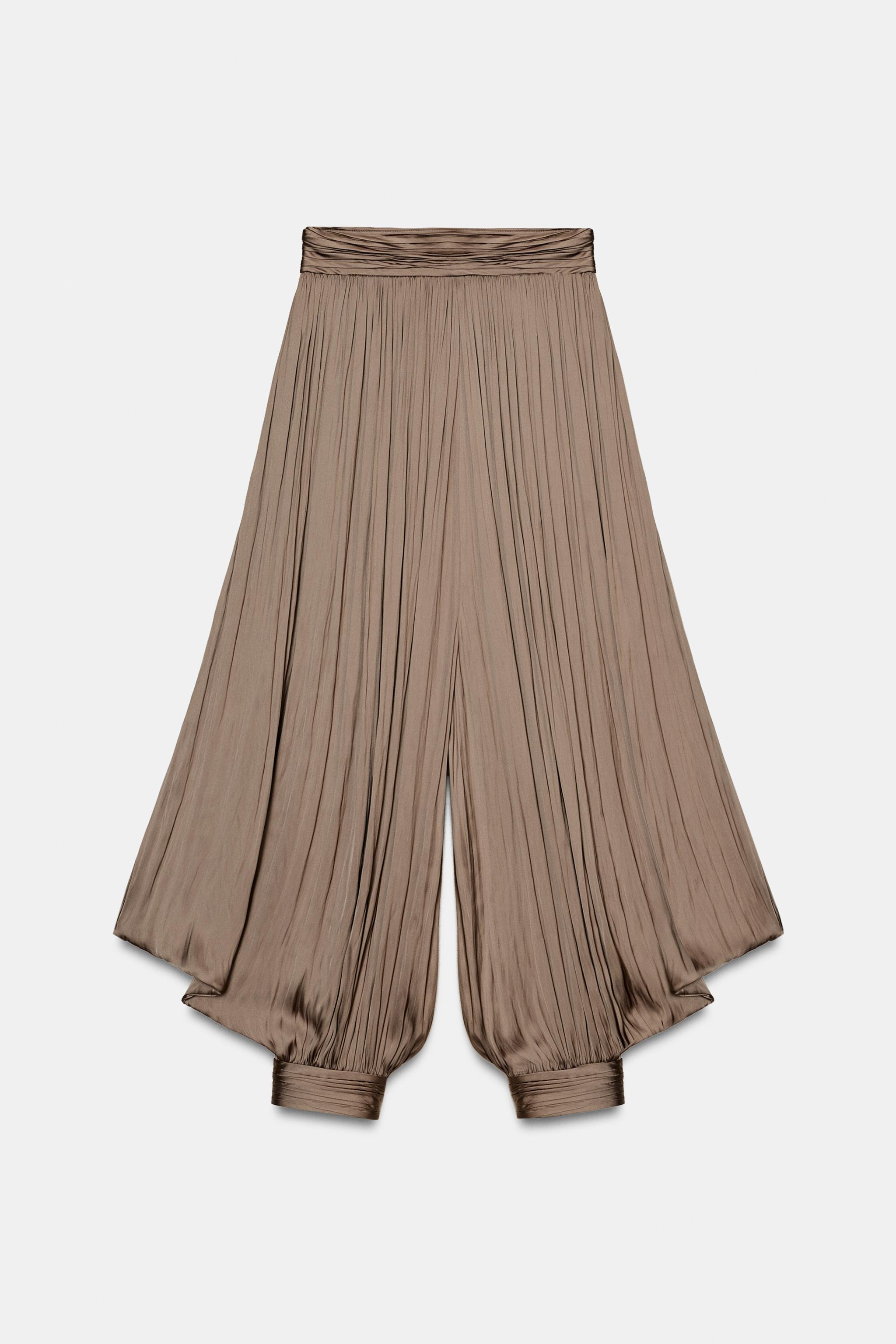 PLEATED VOLUME PANTS ZW COLLECTION | Zara US