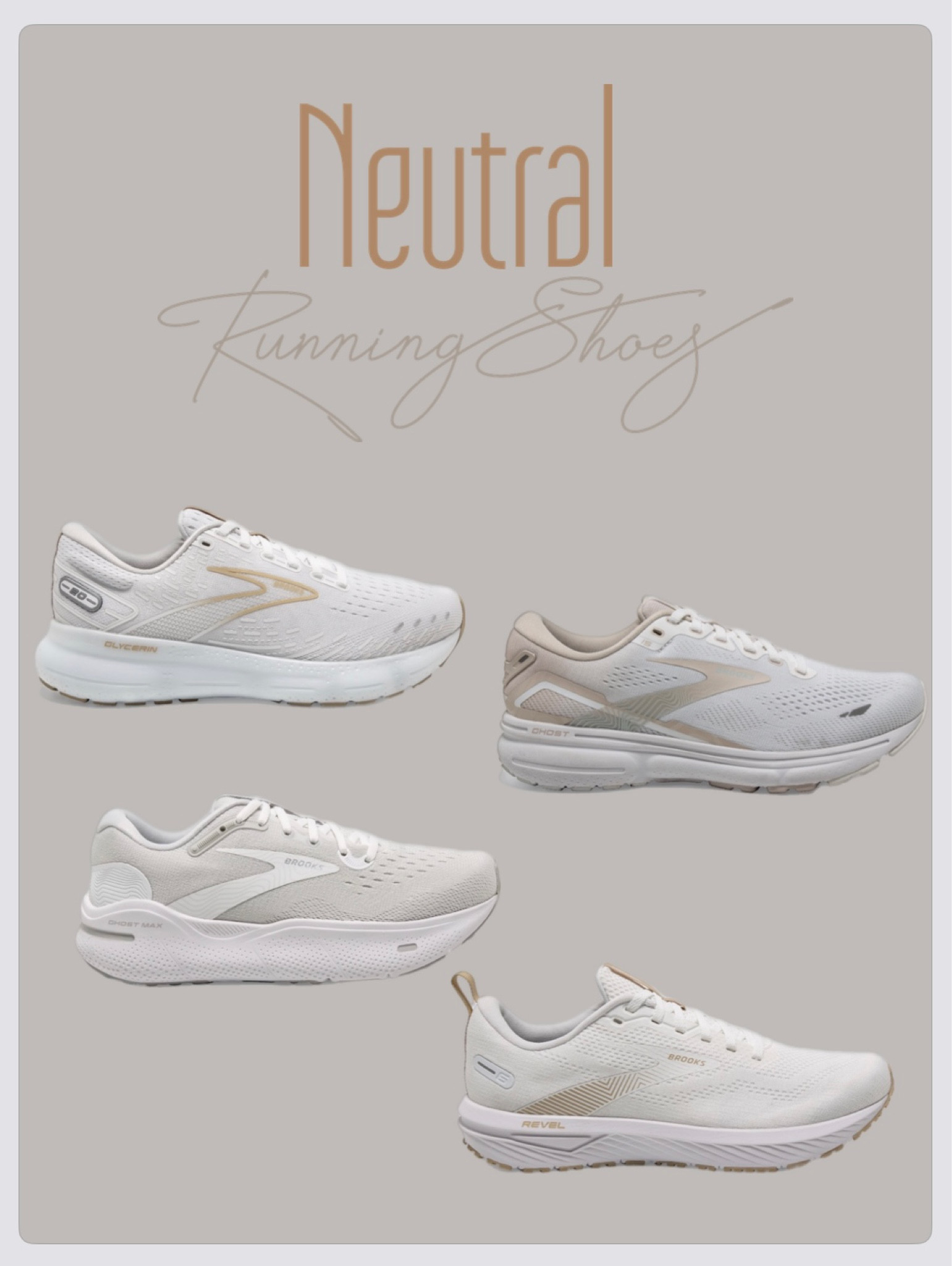 Neutral running + walking shoes 🏃‍♀️ 👟 @Brooksrunning 

New Neutral favs!🫶🏼🤎

#LTKfitness #LTKshoecrush