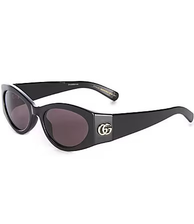 Gucci Women's GG Corner 53mm Cat Eye Sunglasses - Black | Dillard's