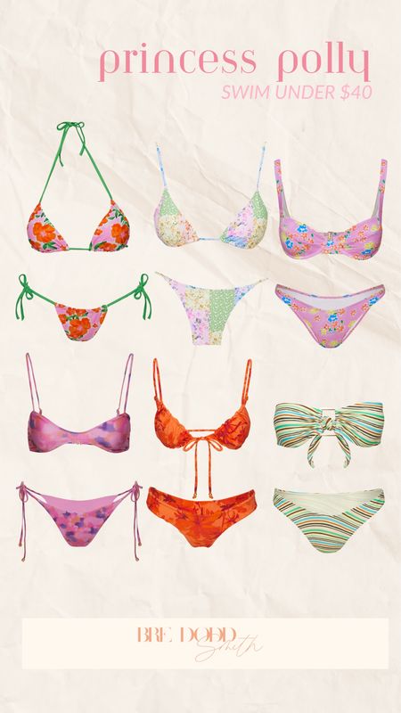 Princess Polly swim under $40!!! I’m loving these swim picks for the spring - they’re all on sale now!

Spring, vacation style, swimwear, bikinis, princess Polly swim 

#LTKSeasonal #LTKstyletip #LTKswim