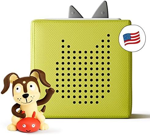 Toniebox Audio Player Starter Set with Playtime Puppy - Listen, Learn, and Play with One Huggable Little Box - Gray | Amazon (US)