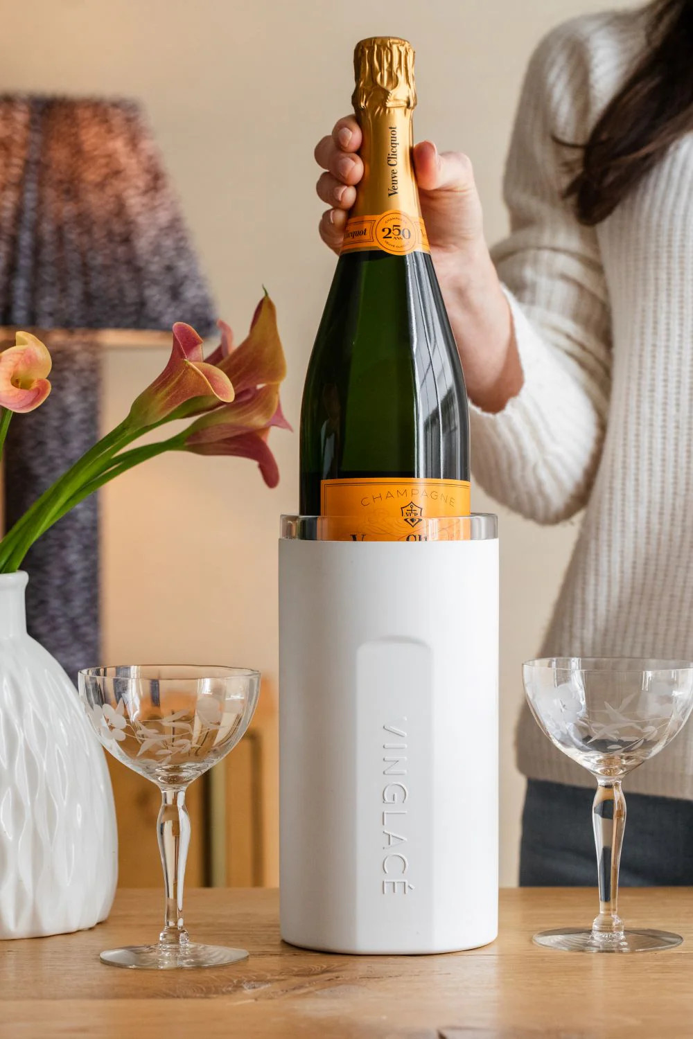 Best Champagne Chiller - Portable Wine Chiller | Vinglace