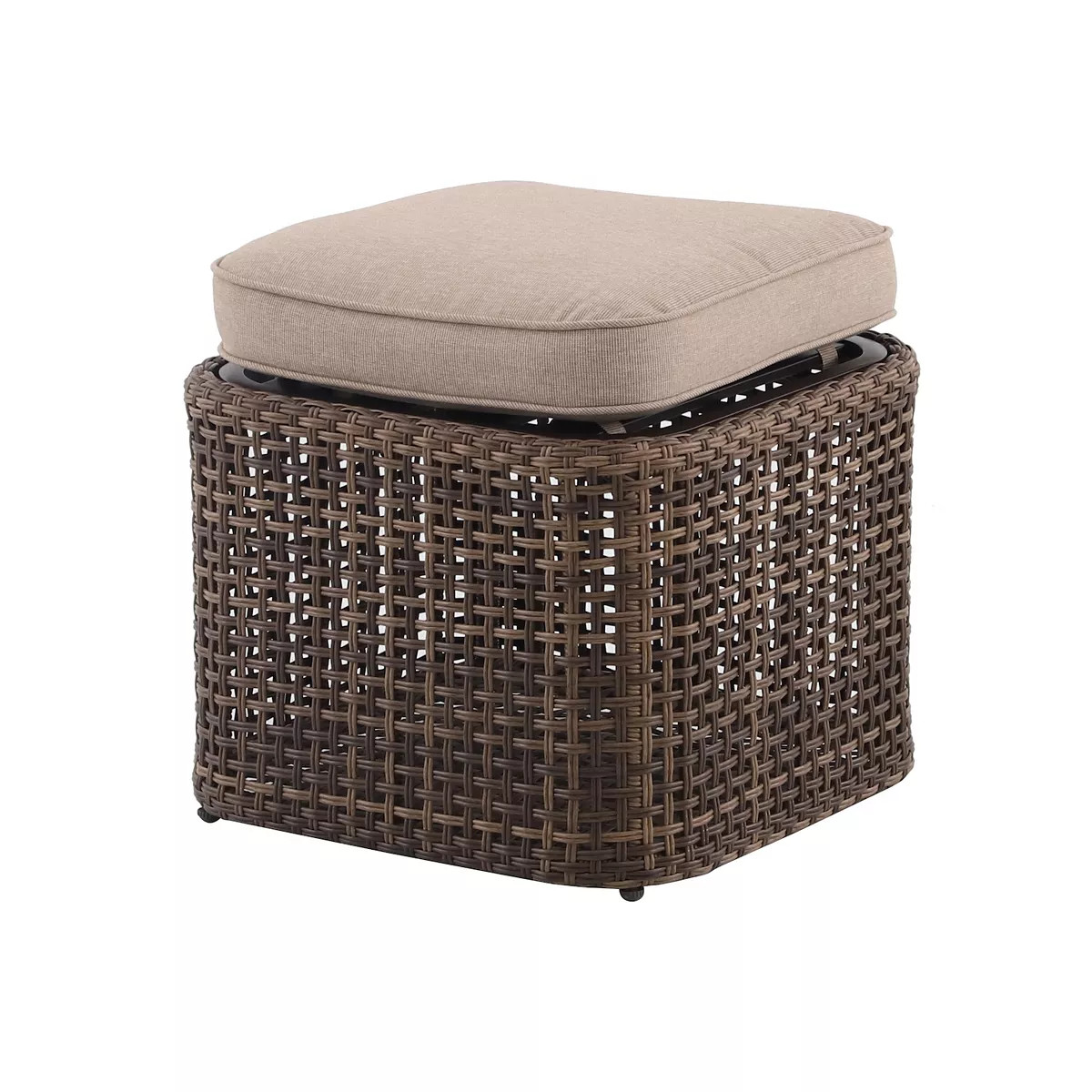 Sonoma Goods For Life® Benton Wicker Storage Ottoman | Kohl's