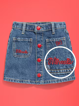 Old Navy x Disney Minnie Mouse Jean Skirt for Toddler Girls | Old Navy (US)