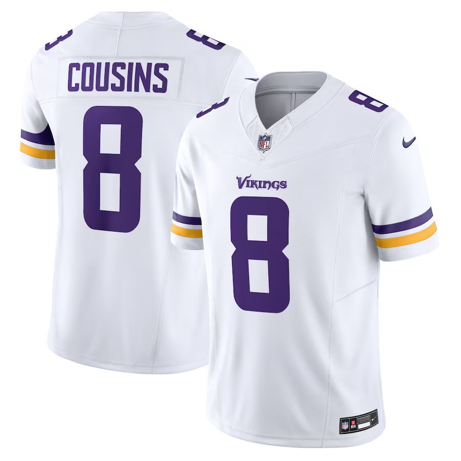 Men's Minnesota Vikings Kirk Cousins Nike White Vapor F.U.S.E. Limited Jersey | NFL Shop