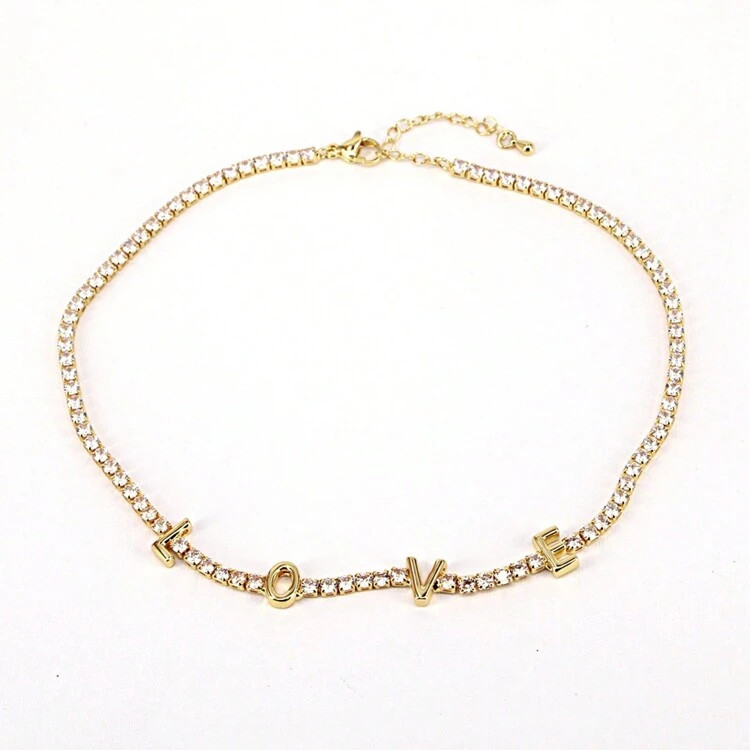 1pc Love Fashion Chokers Beaded Necklace 18K Gold Plated Bear Heart Jewelry Pendant Necklace For Women Valentines,Mom,Mother,Mother's Day,Gift | SHEIN