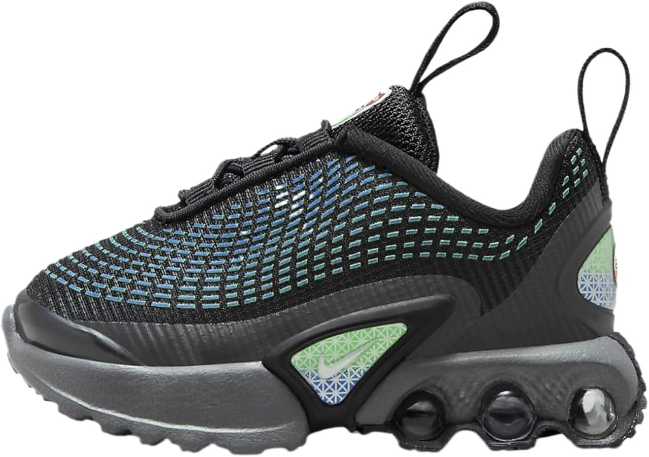 Nike Air Max Dn Baby/Toddler Shoes (FN4452-010, Shown: Black/Hyper Cobalt/Rage Green/White) Size ... | Amazon (US)