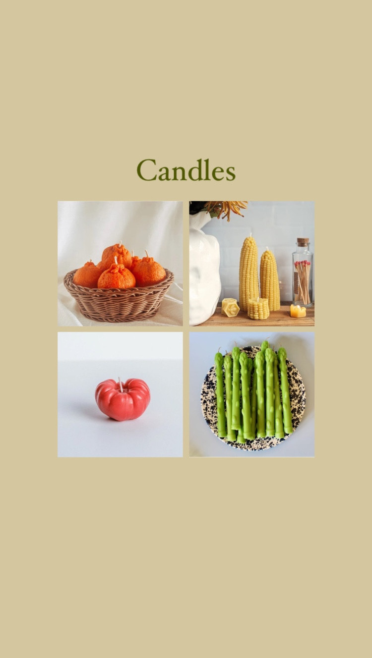 Candle that look like food! 

#LTKHome #LTKFindsUnder100