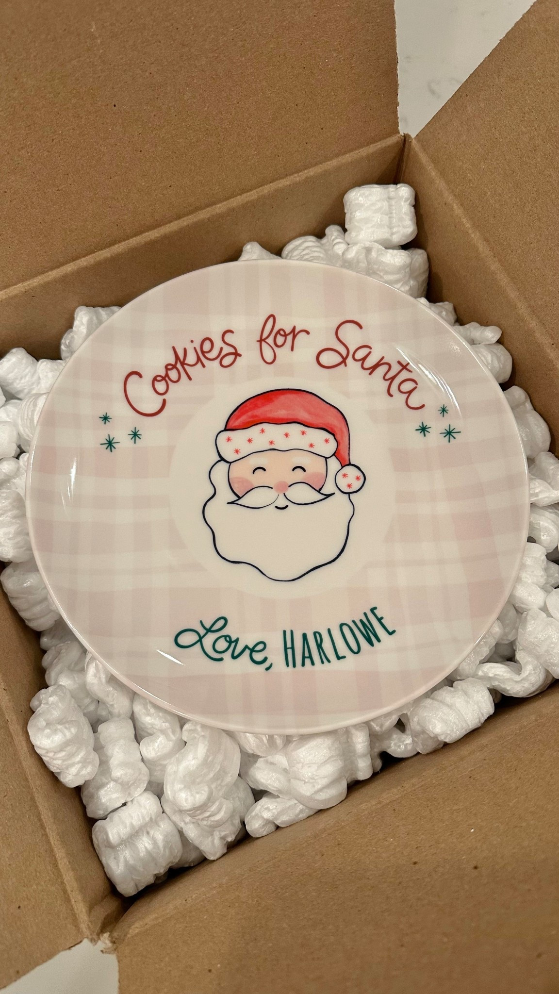 Cutest personalized cookie plate for Santa! 

#LTKGiftGuide #LTKHoliday