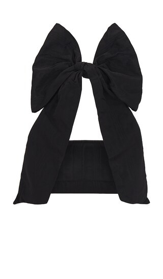 Ramona Bow Shoulder Bag in Black | Revolve Clothing (Global)